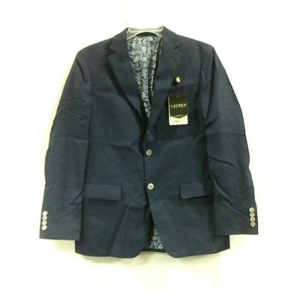 Lauren by Ralph Lauren Mens ULTRAFLEX Regular Suit Separates, Navy Blue, Size 38